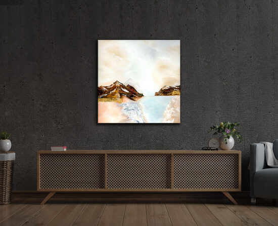 Vászonnyomat - 70x70 cm - Szentek földjén III.